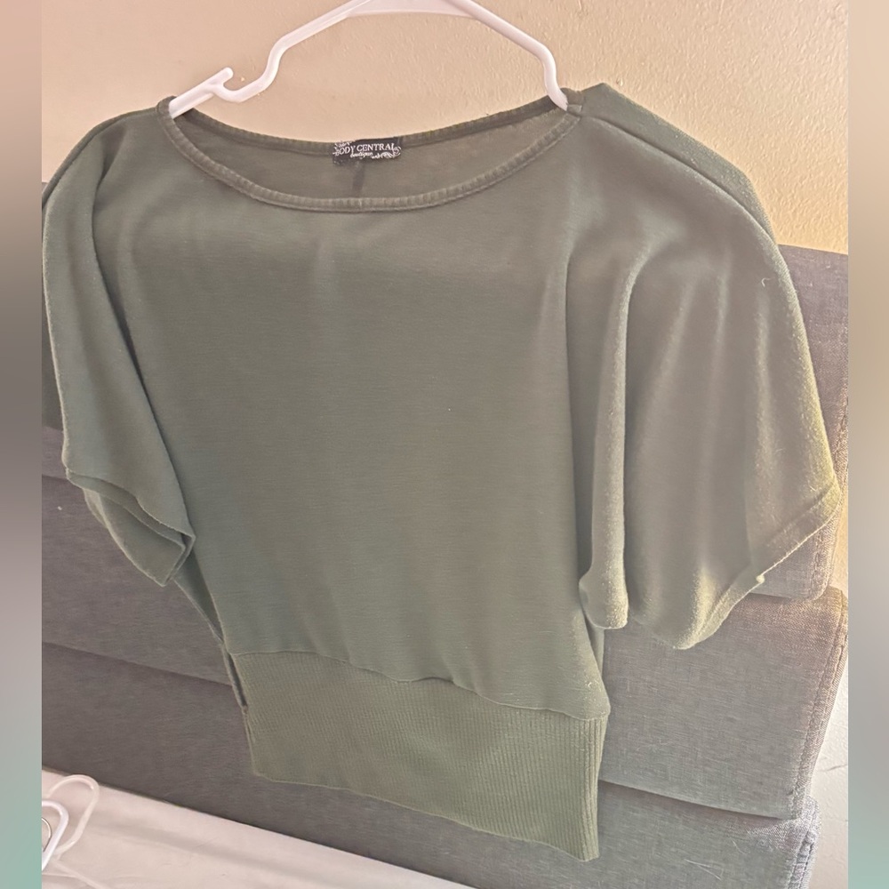 Body Central Sage Green Women's Blouse